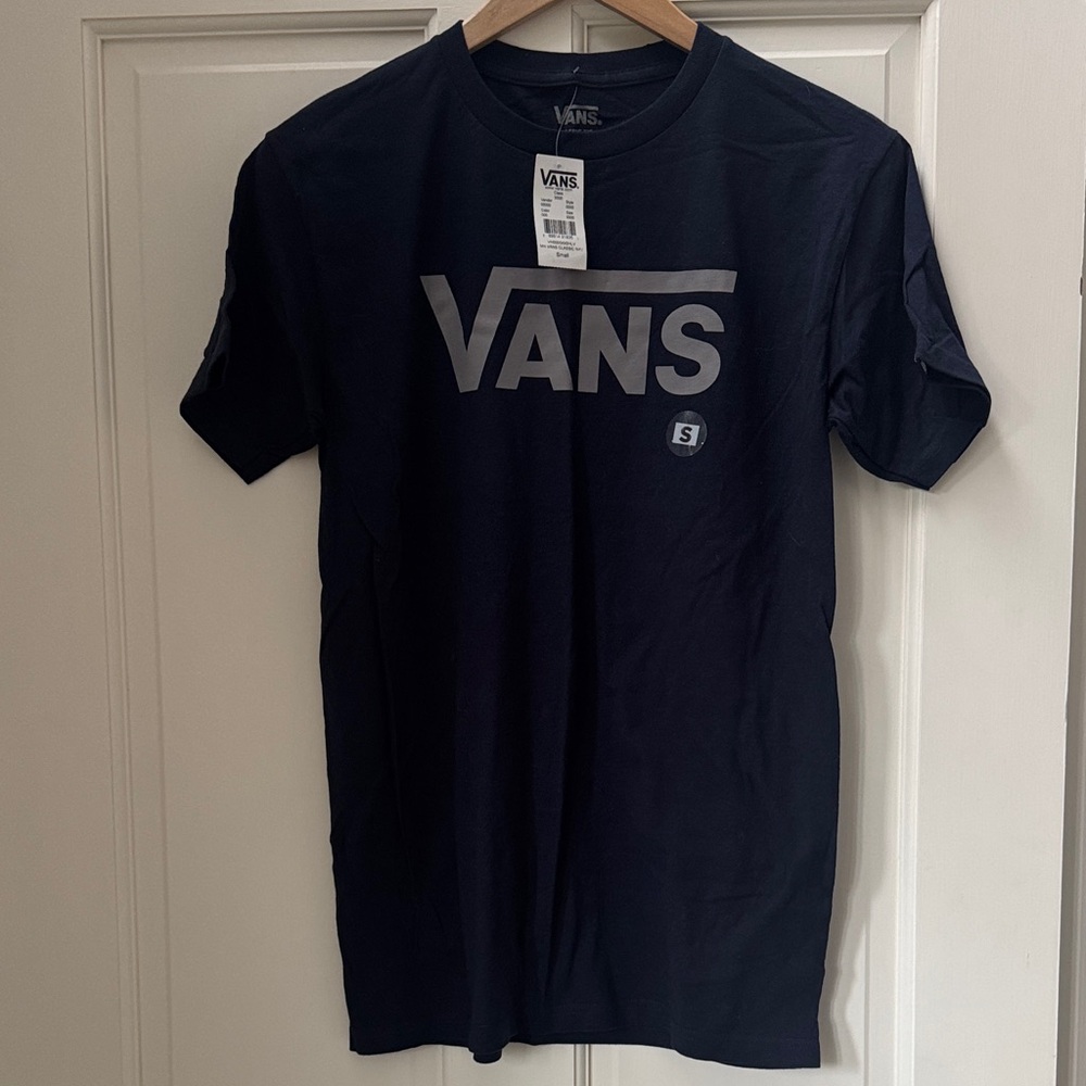 Vans Men's S Navy T-Shirt
